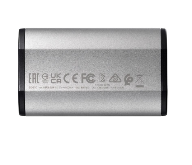 ADATA Dysk SSD External SD810 1TB USB3.2C 20Gb/s Srebrny - 1211898 - zdjęcie 3